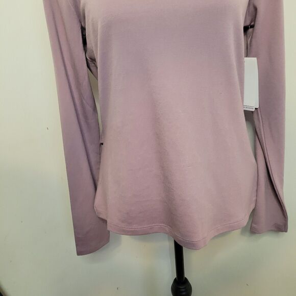 Marika Women’s Elderberry Open Back Wrap Long Sleeve Yoga Top small - Picture 4 of 9